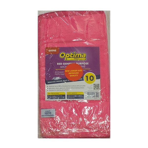 Premium-Microfibre-Cloths---Red-