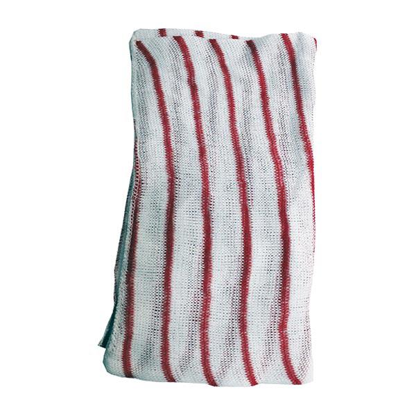 Striped-Large-Dishcloths---Red