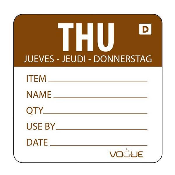 Large-Day-of-Week-Label-Thursday-Brown