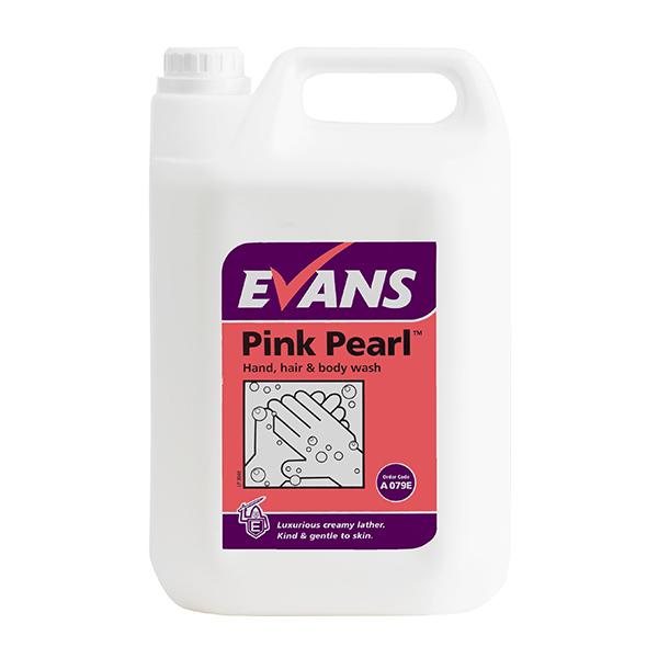 Evans Pink Pearl Hand Hair & Body Wash 