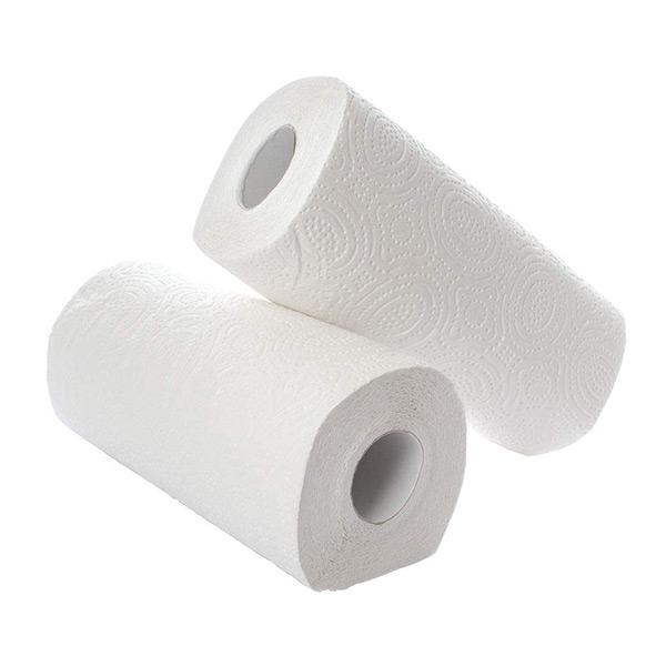 White Kitchen Rolls 2ply