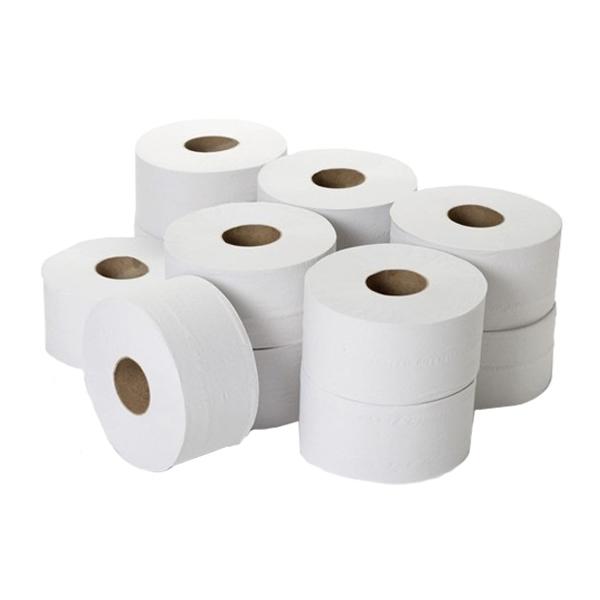 Mini Jumbo Toilet Rolls 2 ply 2.25