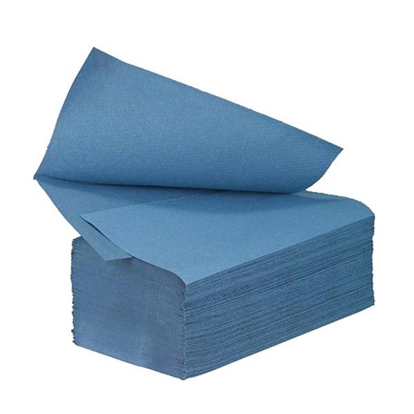 Blue Interfold  Hand Towels 1Ply