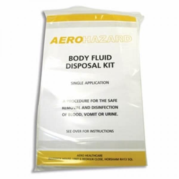 Body Fluid Spill Disposal Kit Bagged