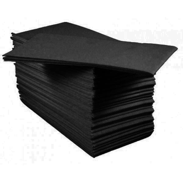 40cm-8-Readyfold-Napkins---2ply---Black