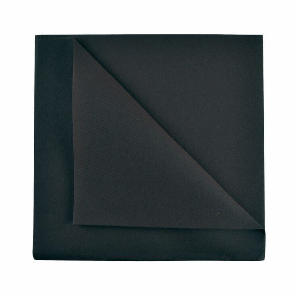 40cm-Swansoft-Napkins---Black