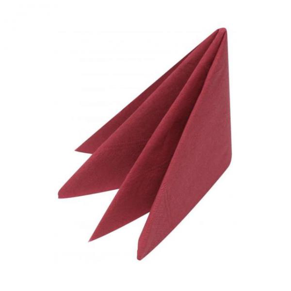 40cm-Napkins---3ply---Bordeaux-