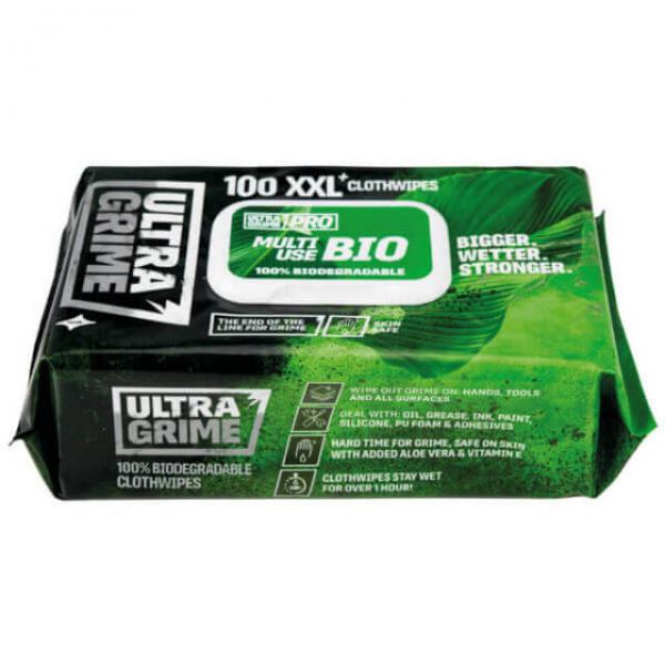 Ultra-Grime-Pro-Bio-Multiuse---Extra-Large-Cloth-Wipes-