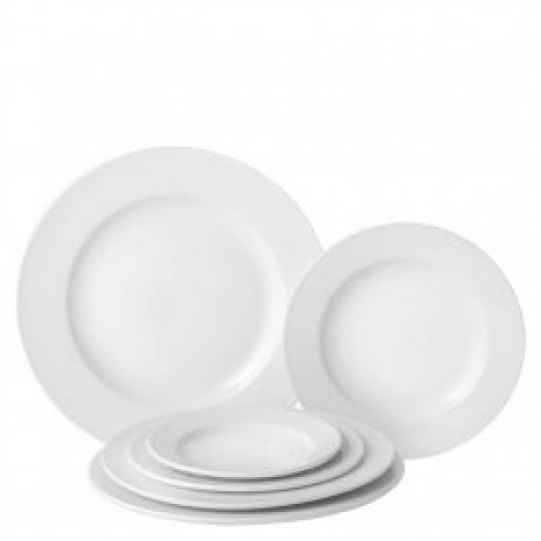 Pure-White-Wide-Rimmed-10--Plate--25.4cm-