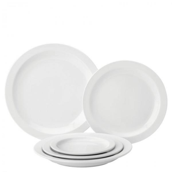 Pure-White-Narrow-Rimmed-8---Plate--20cm-