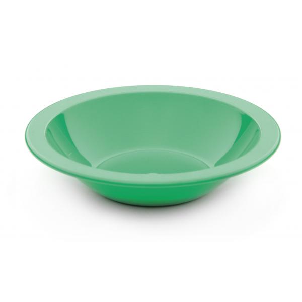 6.3-4--Polycarbonate-Rimmed-Bowl---Emerald-Green