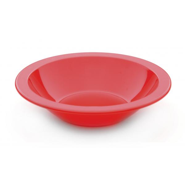 6.3-4--Polycarbonate-Rimmed-Bowl---Red