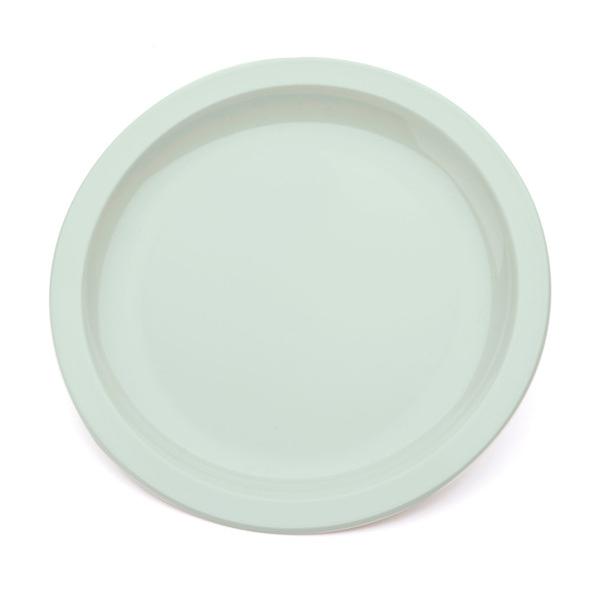 9--Polycarbonate-Rimmed-Plate---Grey-Green