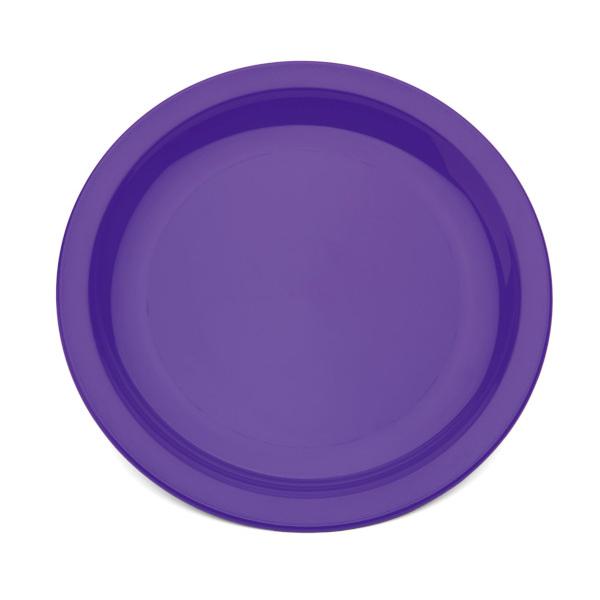 9--Polycarbonate-Rimmed-Plate---Purple