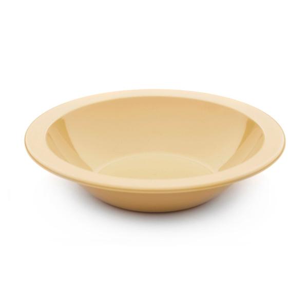 6.3-4--Polycarbonate-Rimmed-Bowl---Honey-