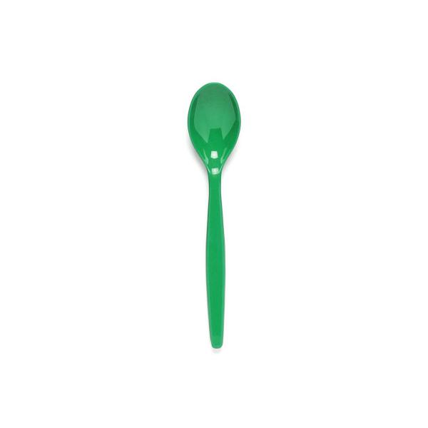 Polycarbonate-Teaspoon---Emerald-Green