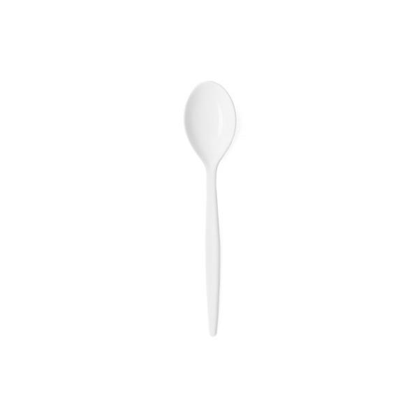 Polycarbonate-Teaspoon---White