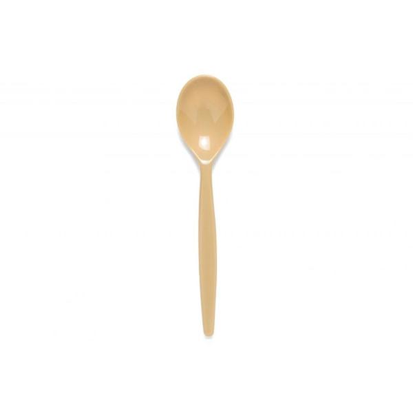 Polycarbonate-Dessert-Spoon---Honey