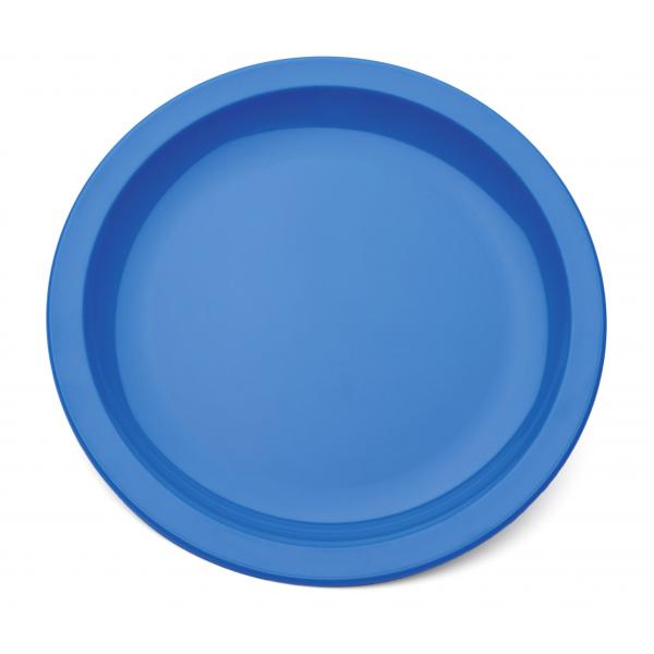 6.3-4--Polycarbonate-Rimmed-Side-Plate---Med-Blue