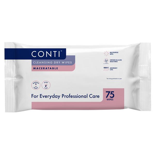 Conti Maceratable Dry Wipes - 30cm x 28cm